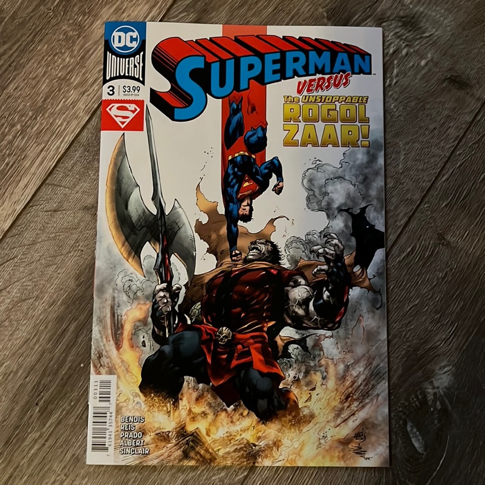 DC Comics Universe Superman Versus the Unstoppable Rogol Zaar #3